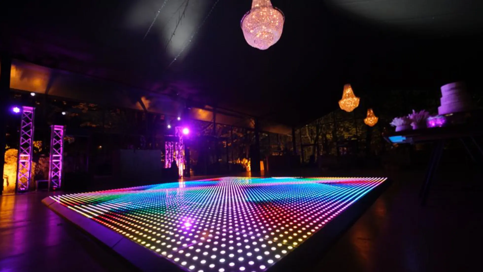The Jo Manji LED Digital Dance Floor